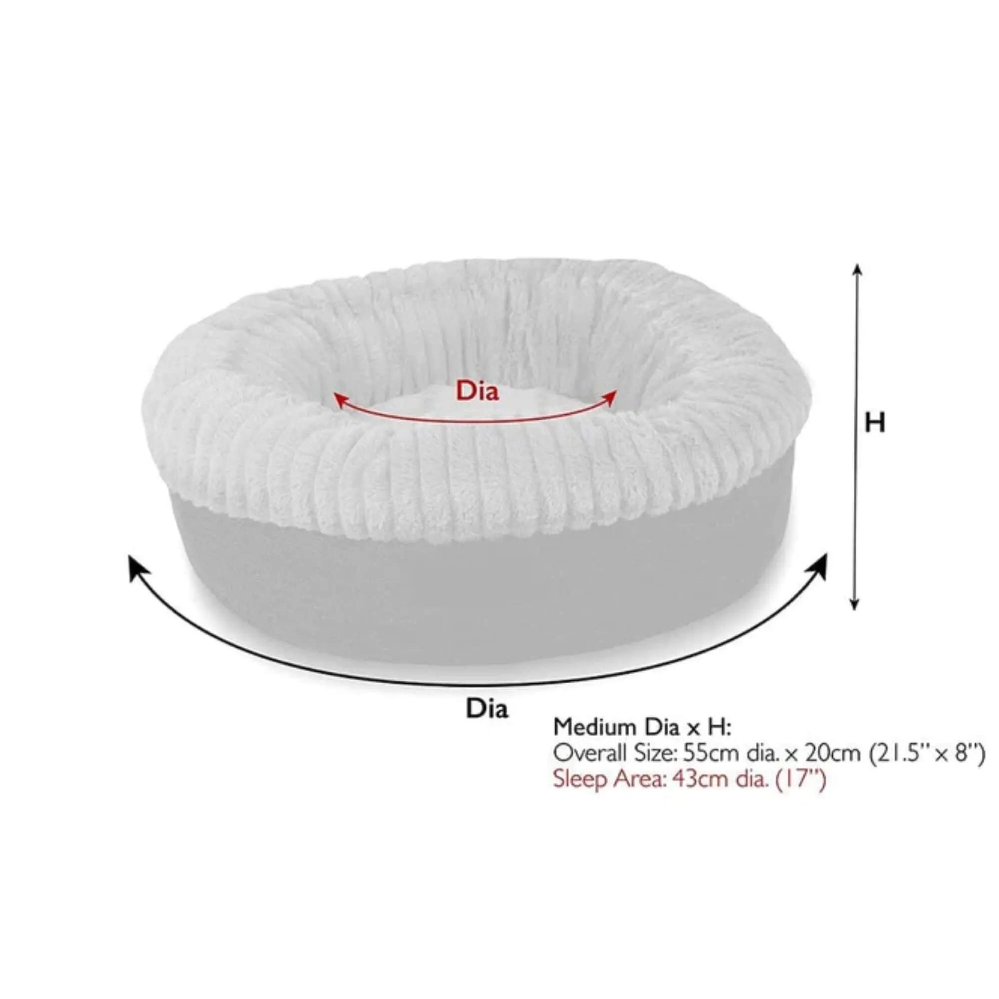 Scruffs Ellen Donut Pet Bed