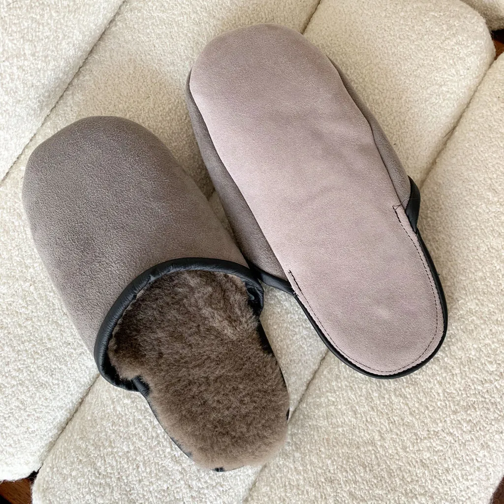 Sheepskin Slip-On Slippers