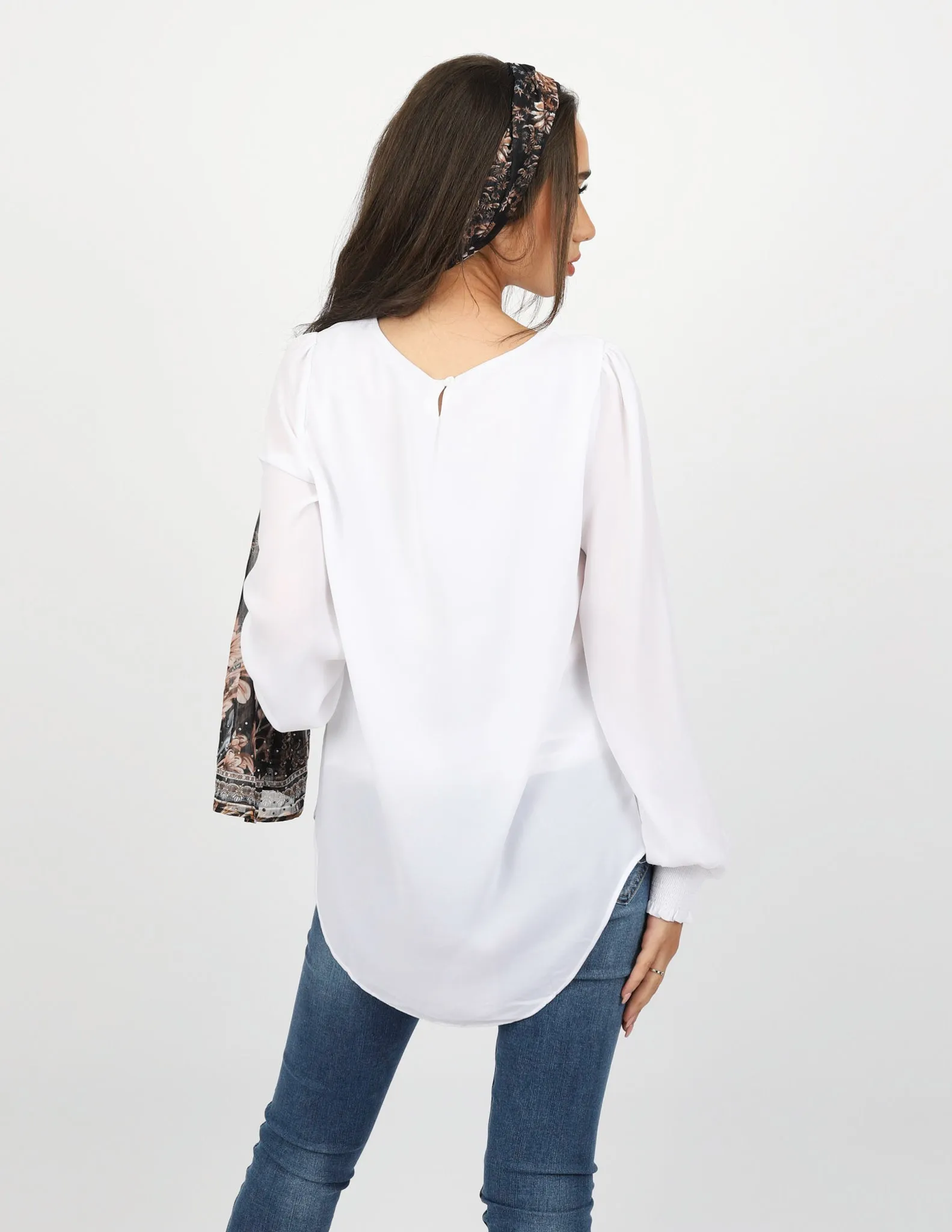 Short Pleat Blouse