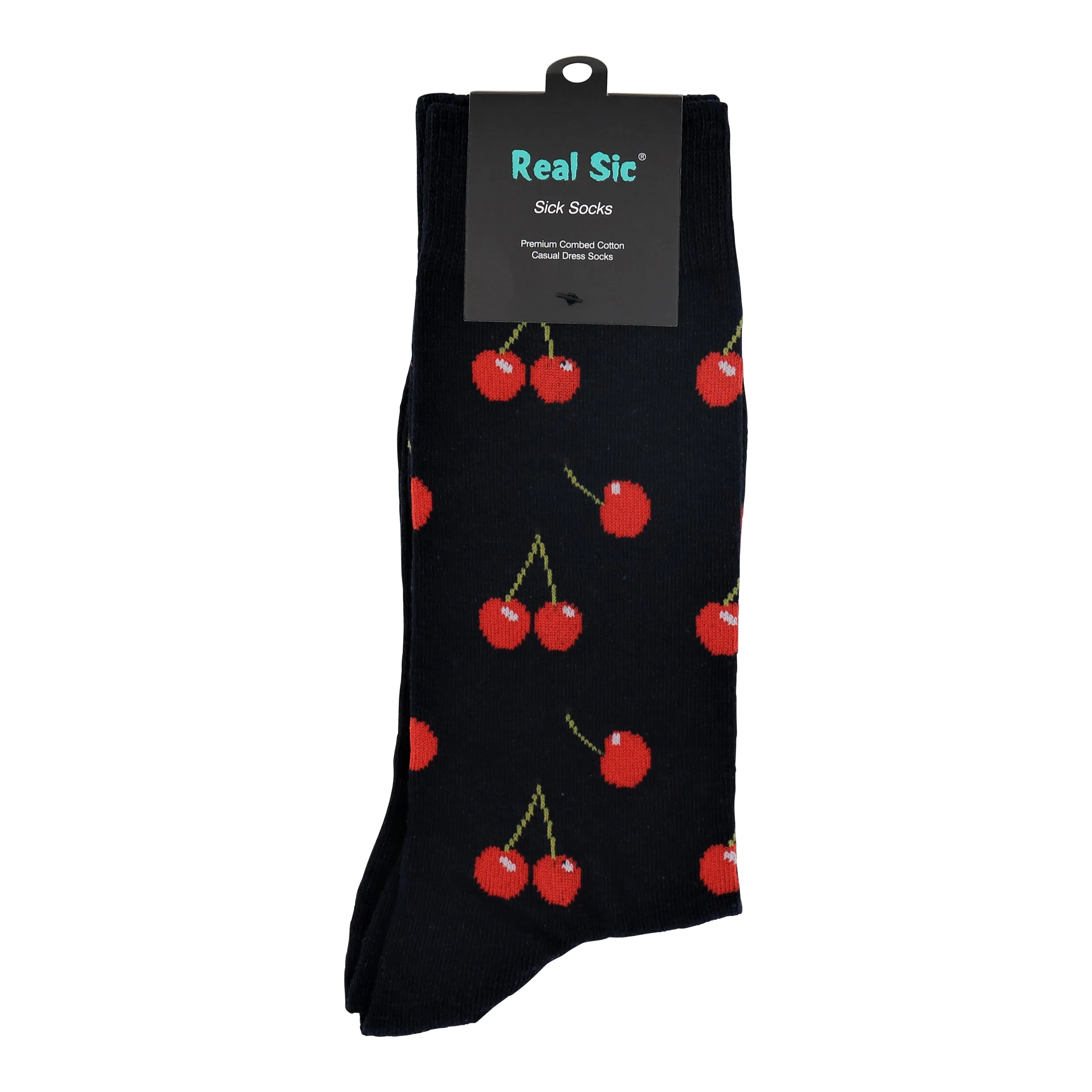 Sick Socks - Cherry - Delicious Farm Fruits Casual Socks