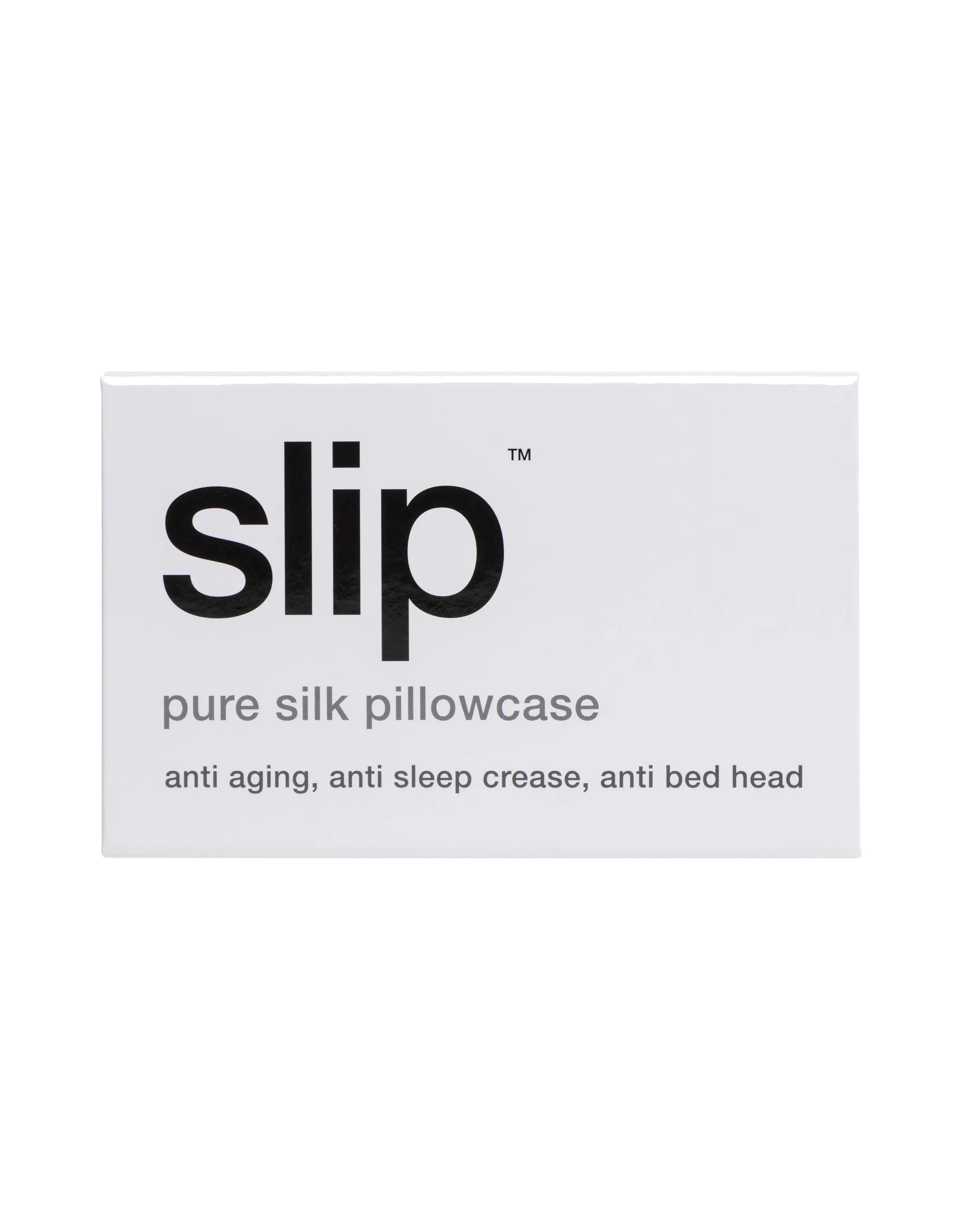 Slip silk pillowcase - White