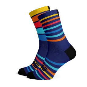 Sox Sunset Crew Length Socks