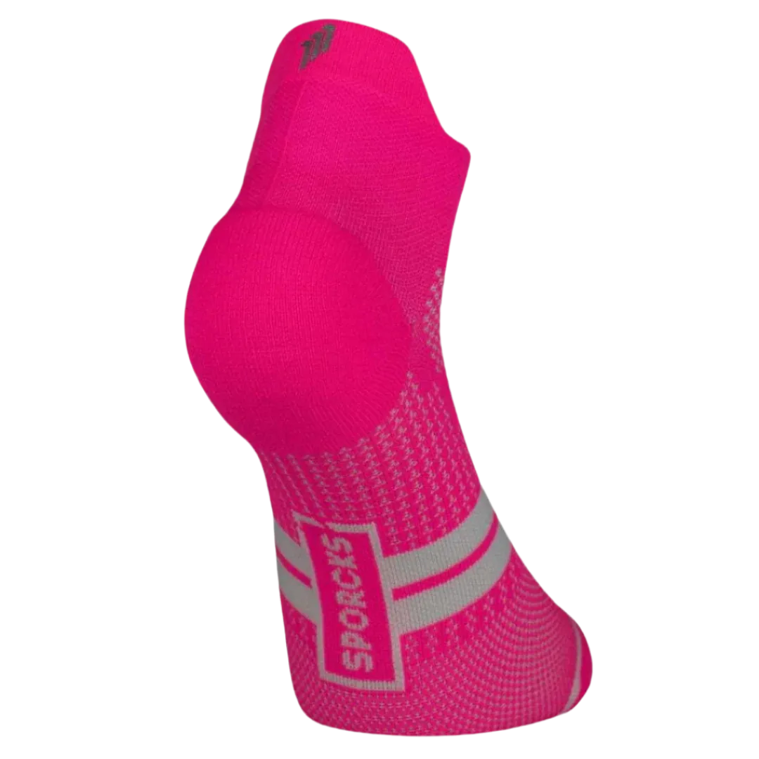 Sporcks - No Shown Running Sock - Nosa Pink