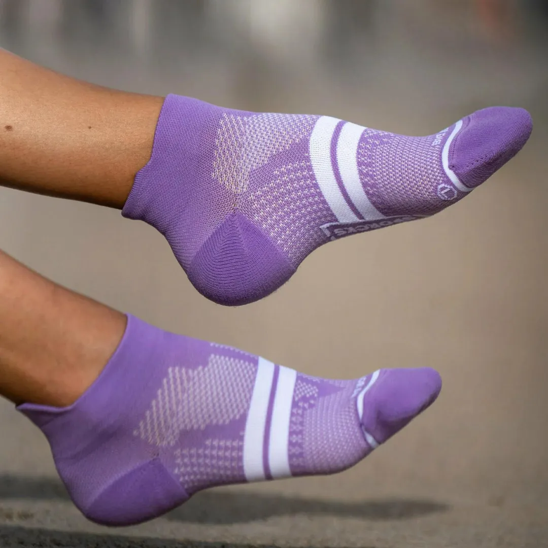 Sporcks - No Shown Running Sock - Nosa Purple