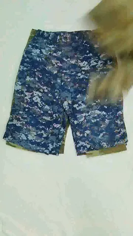 SS24 Rework/Upcycled Camo Cargo Jorts