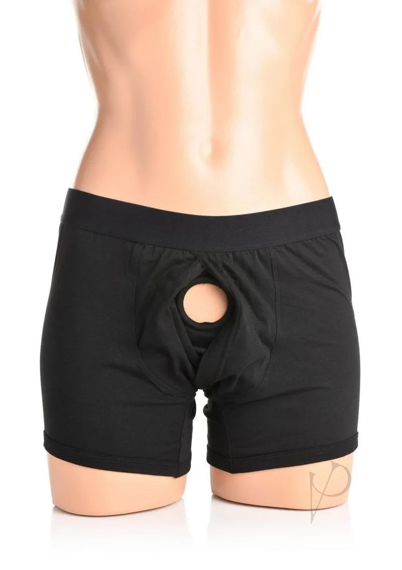 Strap U Incognito Boxer Harness M/l Blk