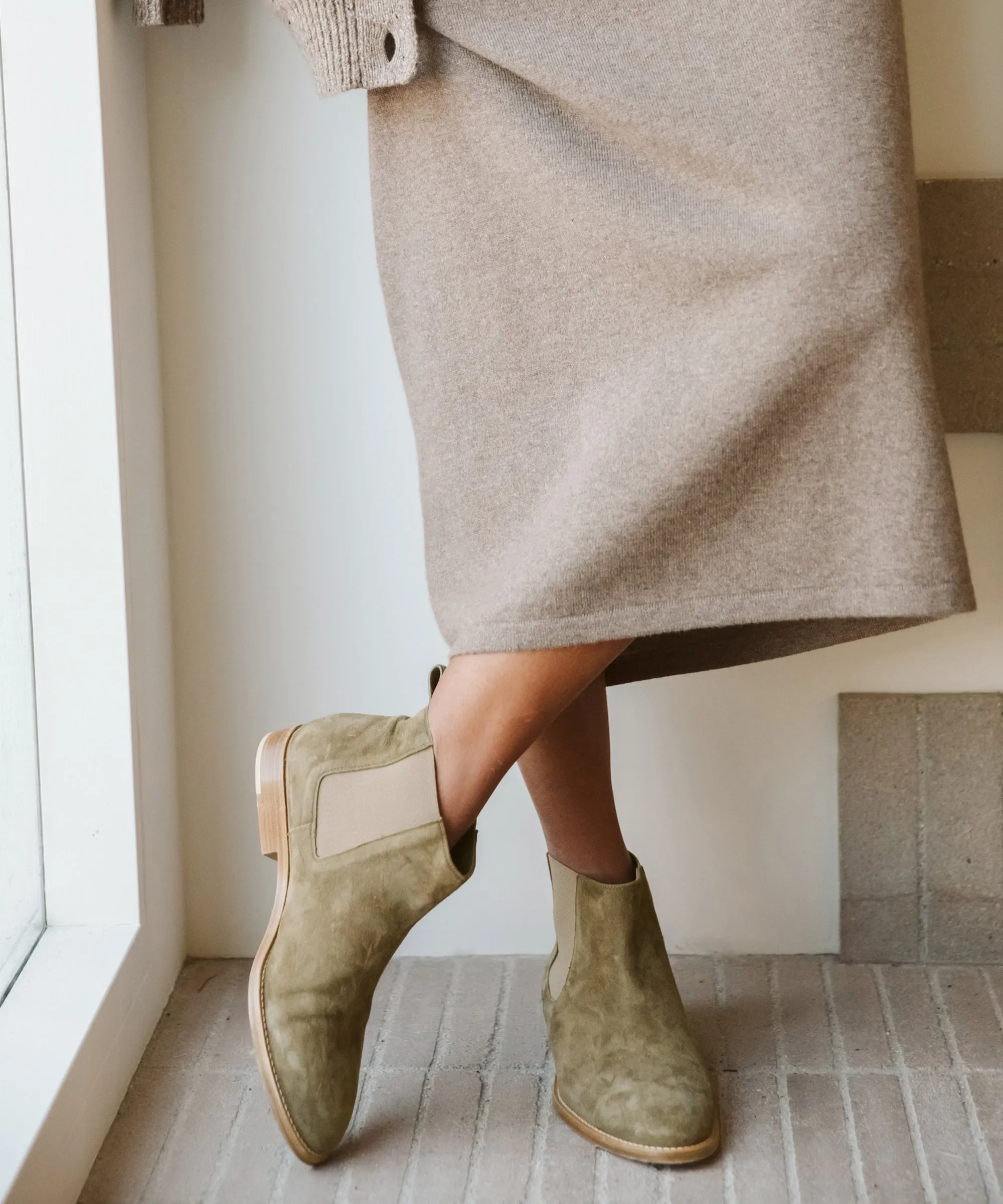 Suede Chelsea Boot