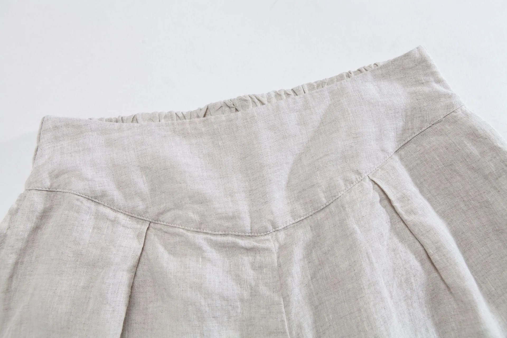 Summer Women Linen wide Leg Pants