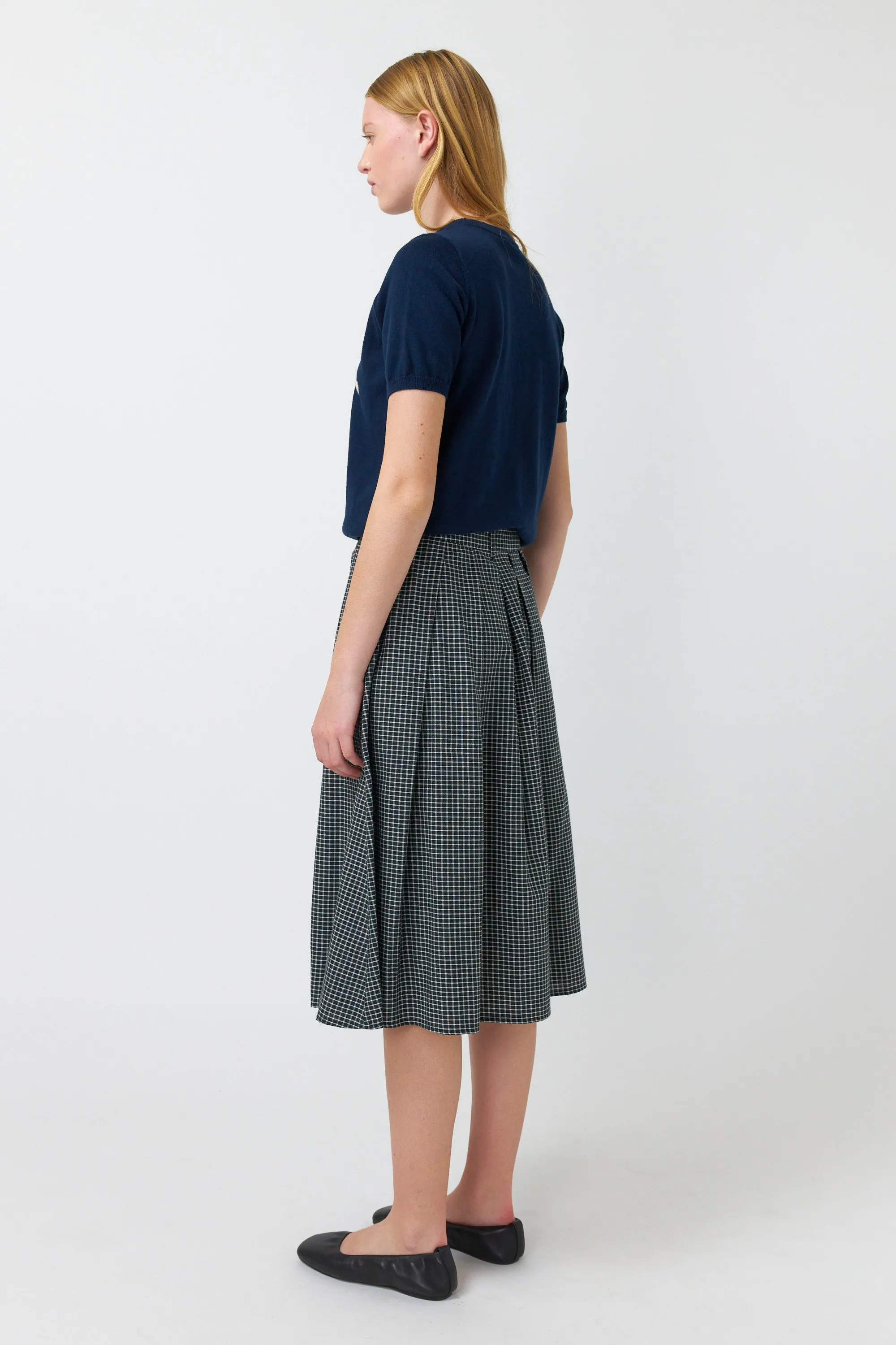 Sylvester Atlas Skirt- Black