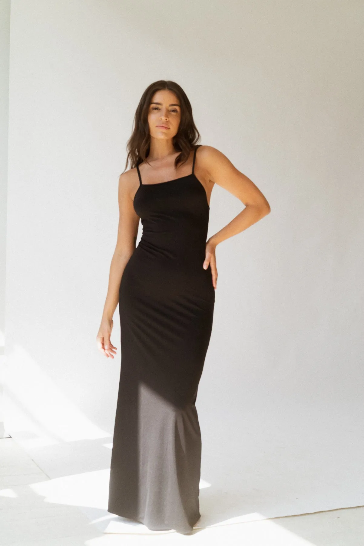 The Only Long Dress - Matte Black