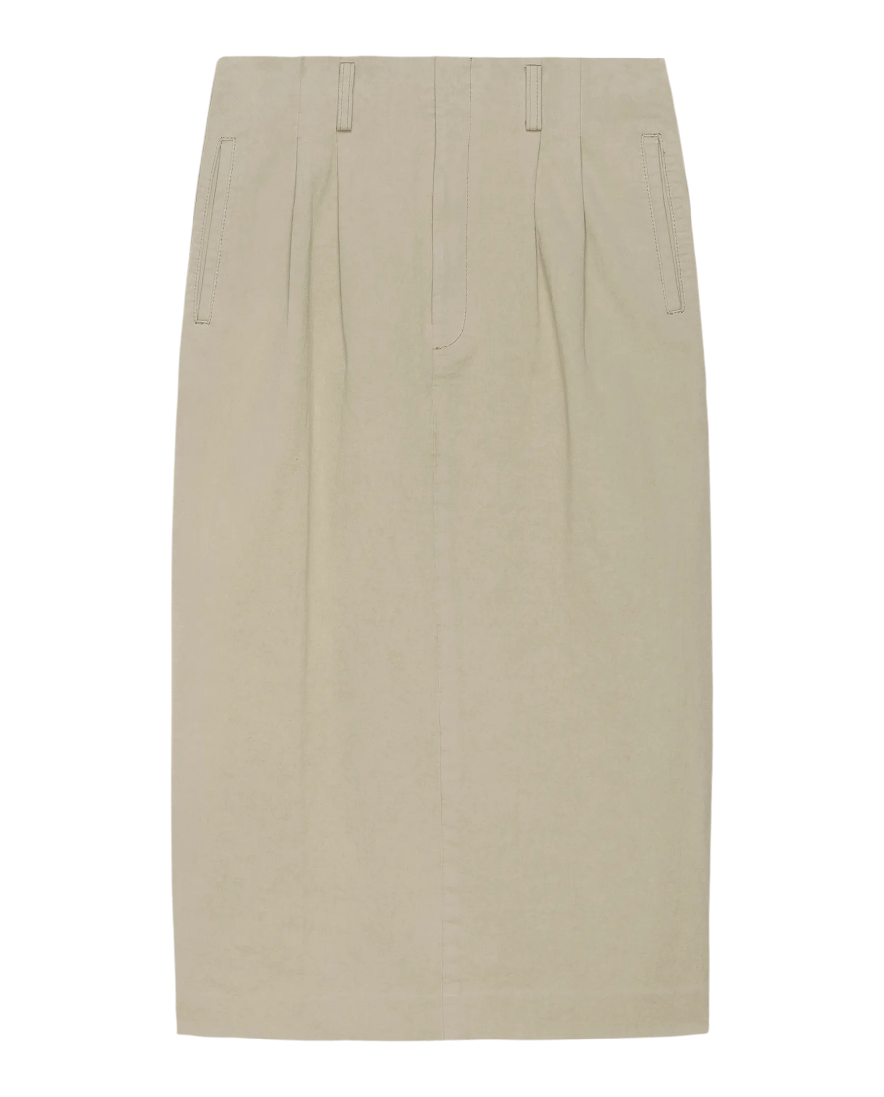 The Pleated Column Skirt. -- Desert Fatigue