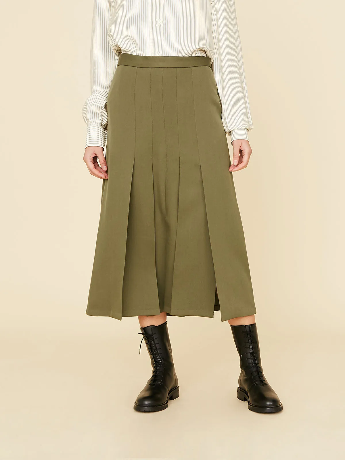 The Verena Skirt in Green