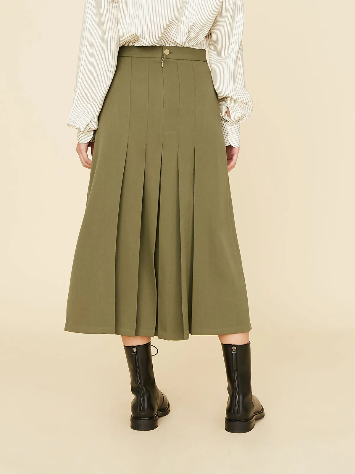 The Verena Skirt in Green