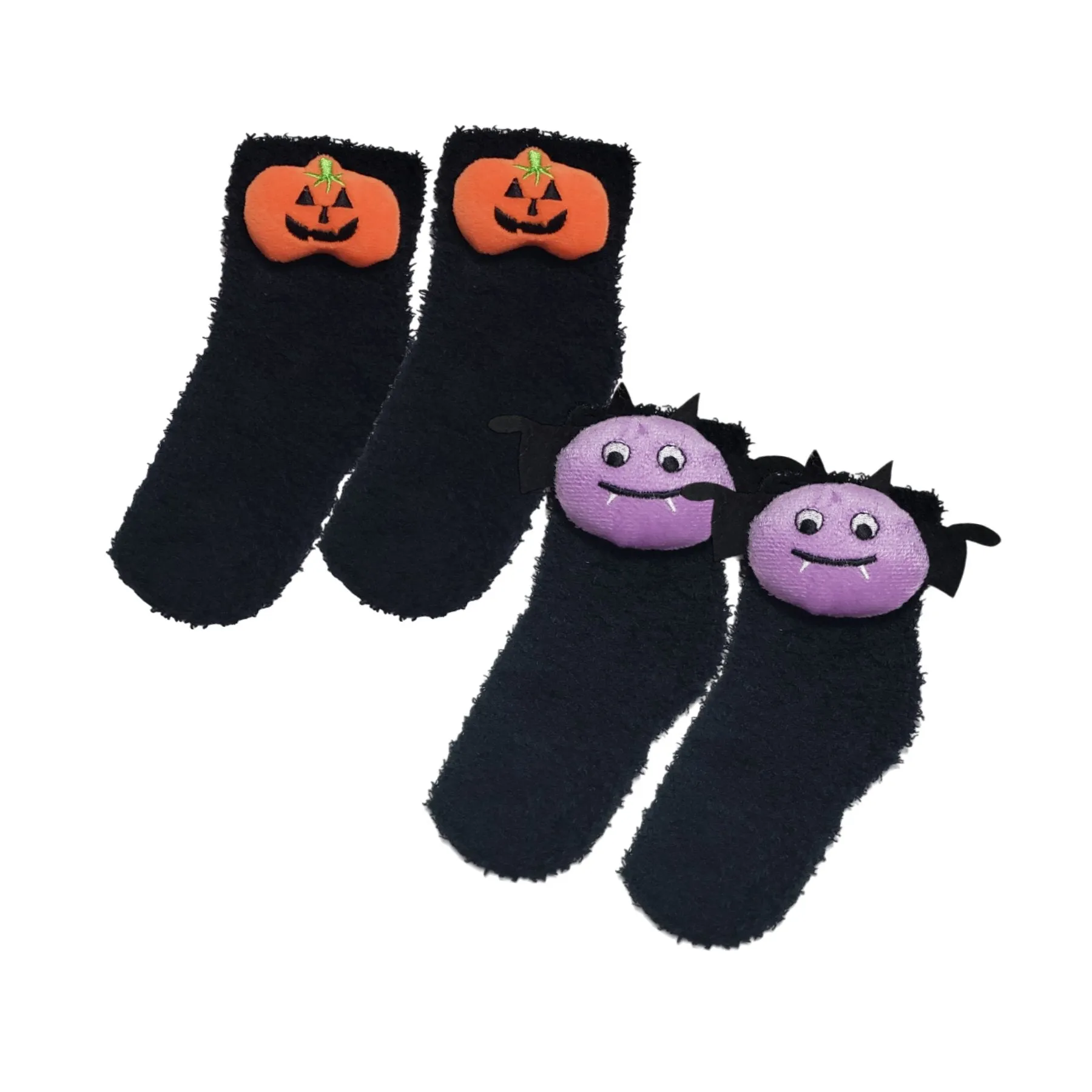 Toddler Halloween fuzzy socks