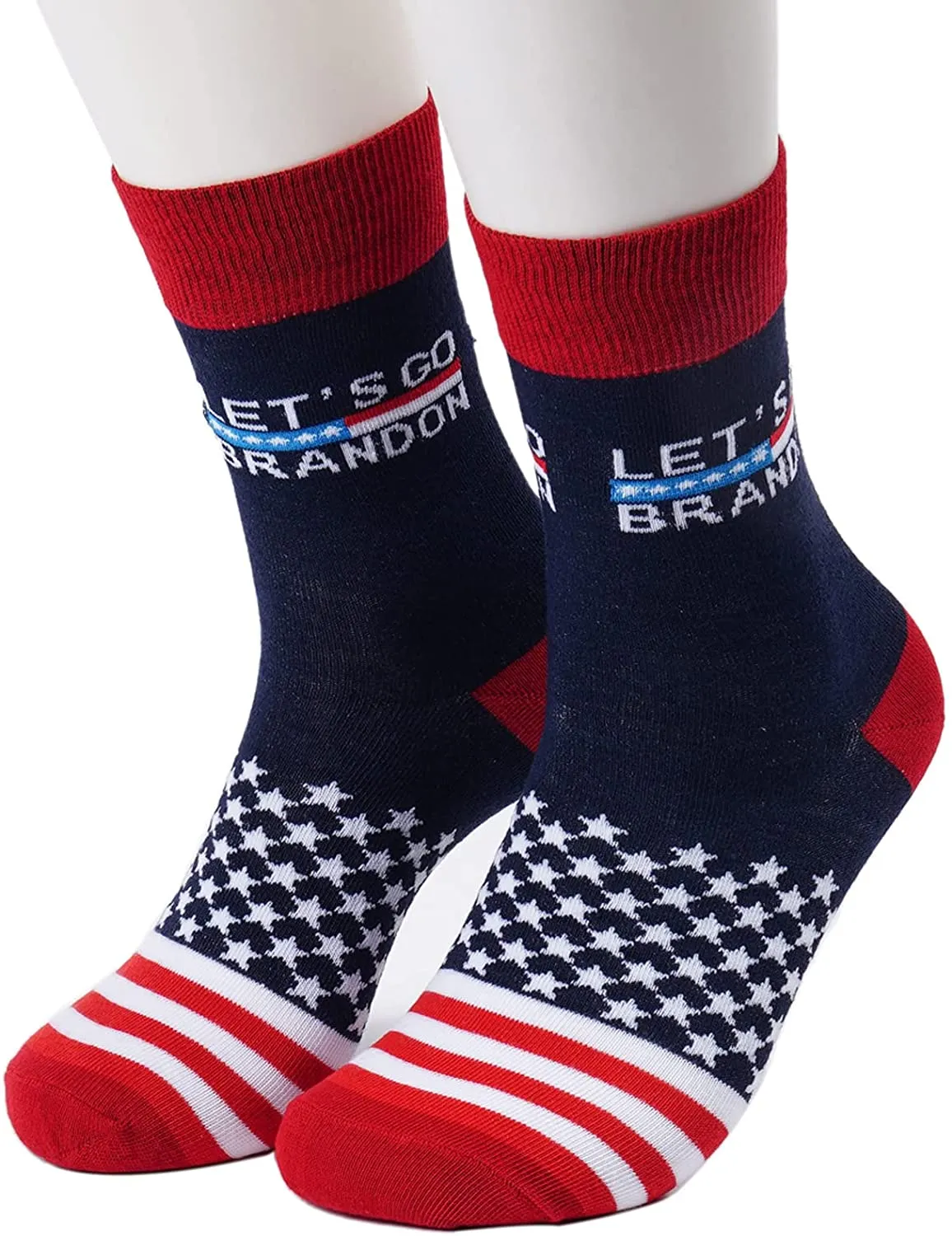 Trump 2024 socks Let's Go Brandon Socks