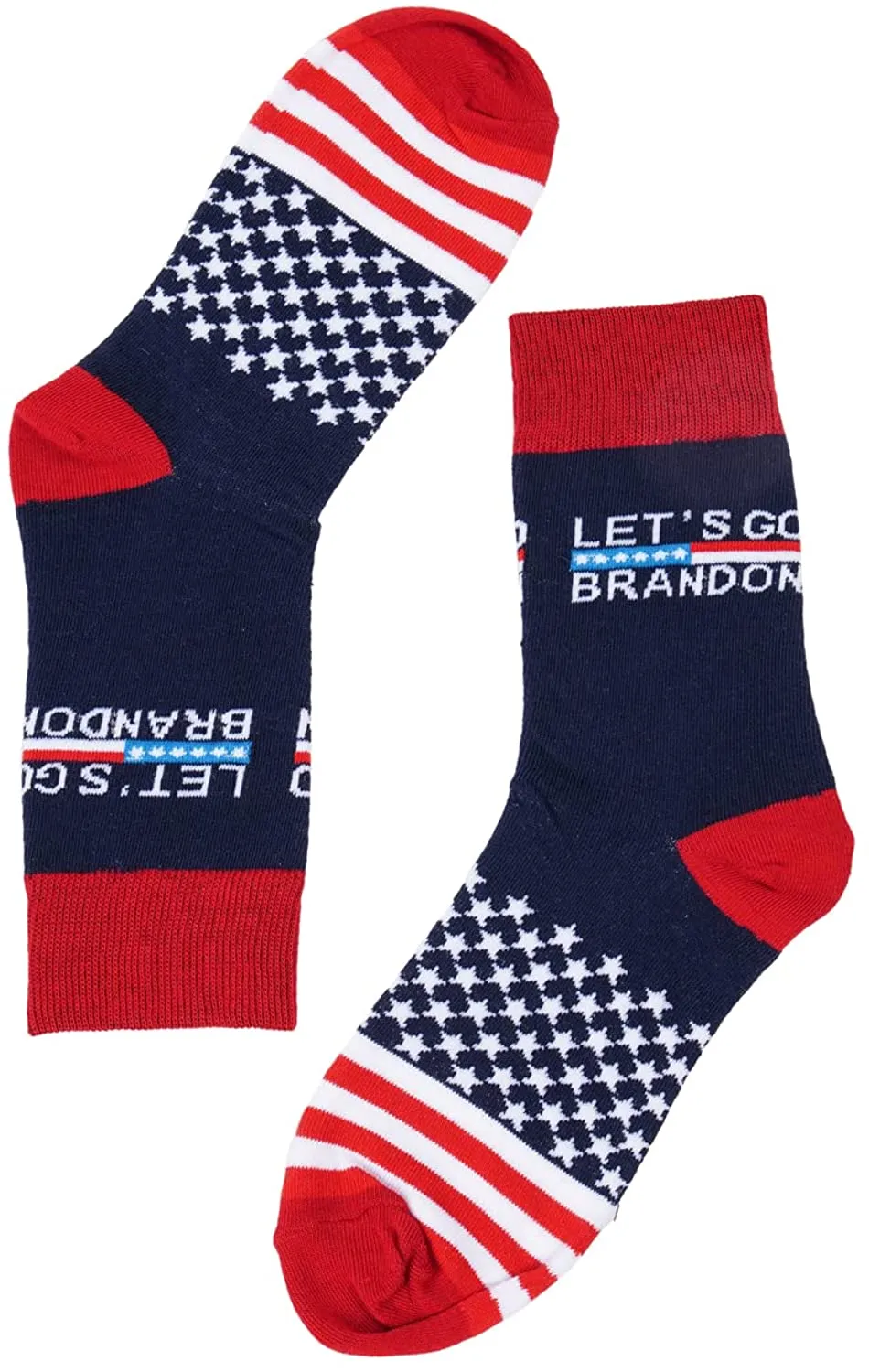 Trump 2024 socks Let's Go Brandon Socks