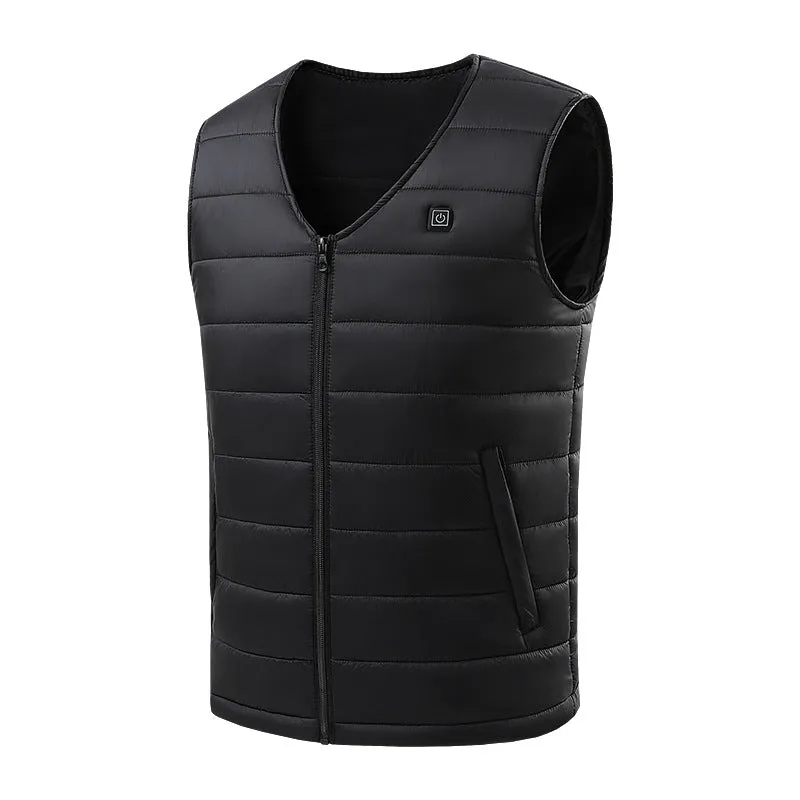 Unisex Heated V Neck Gilet