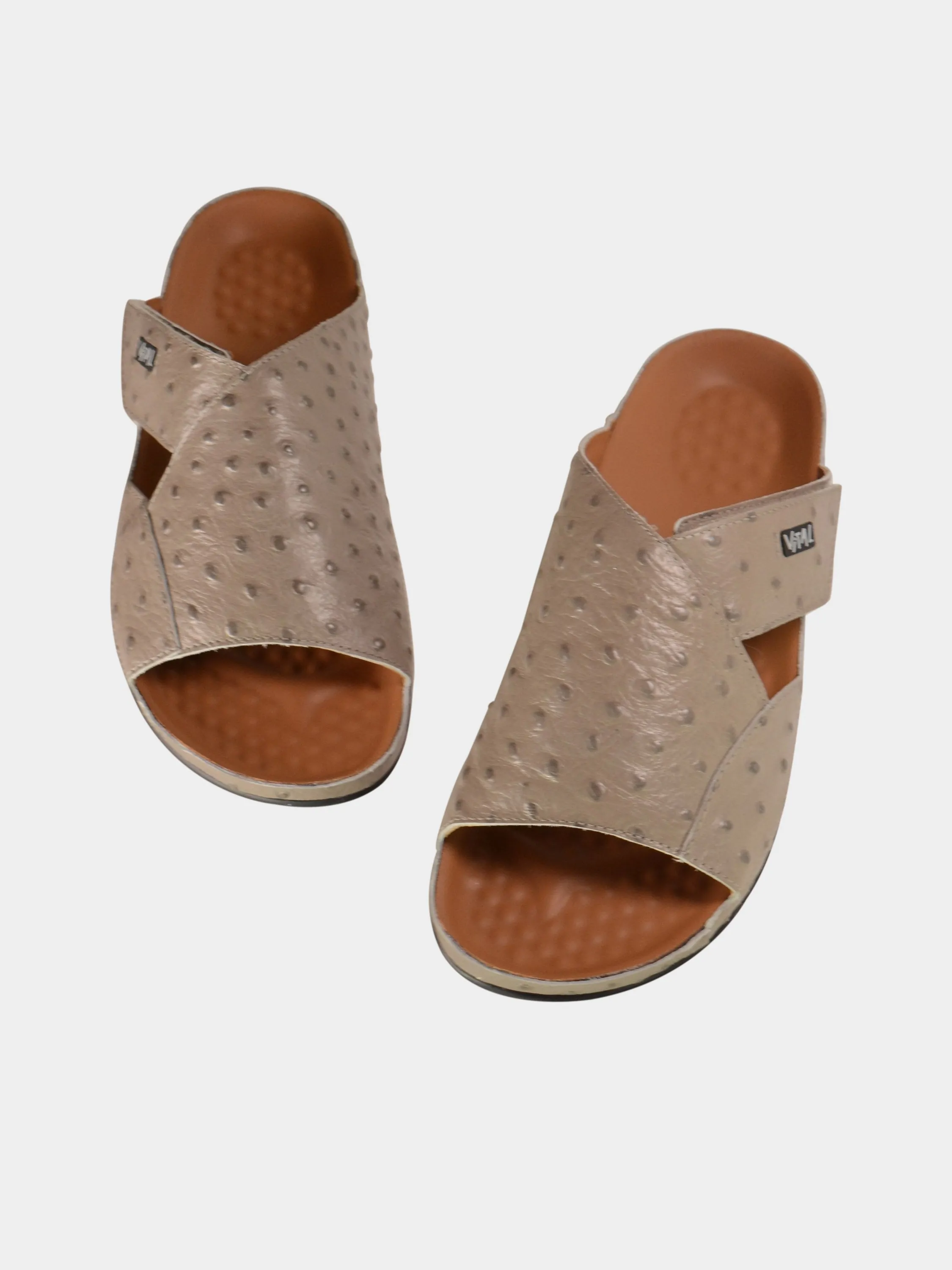 Vital Men's Pattern Leather Sandals