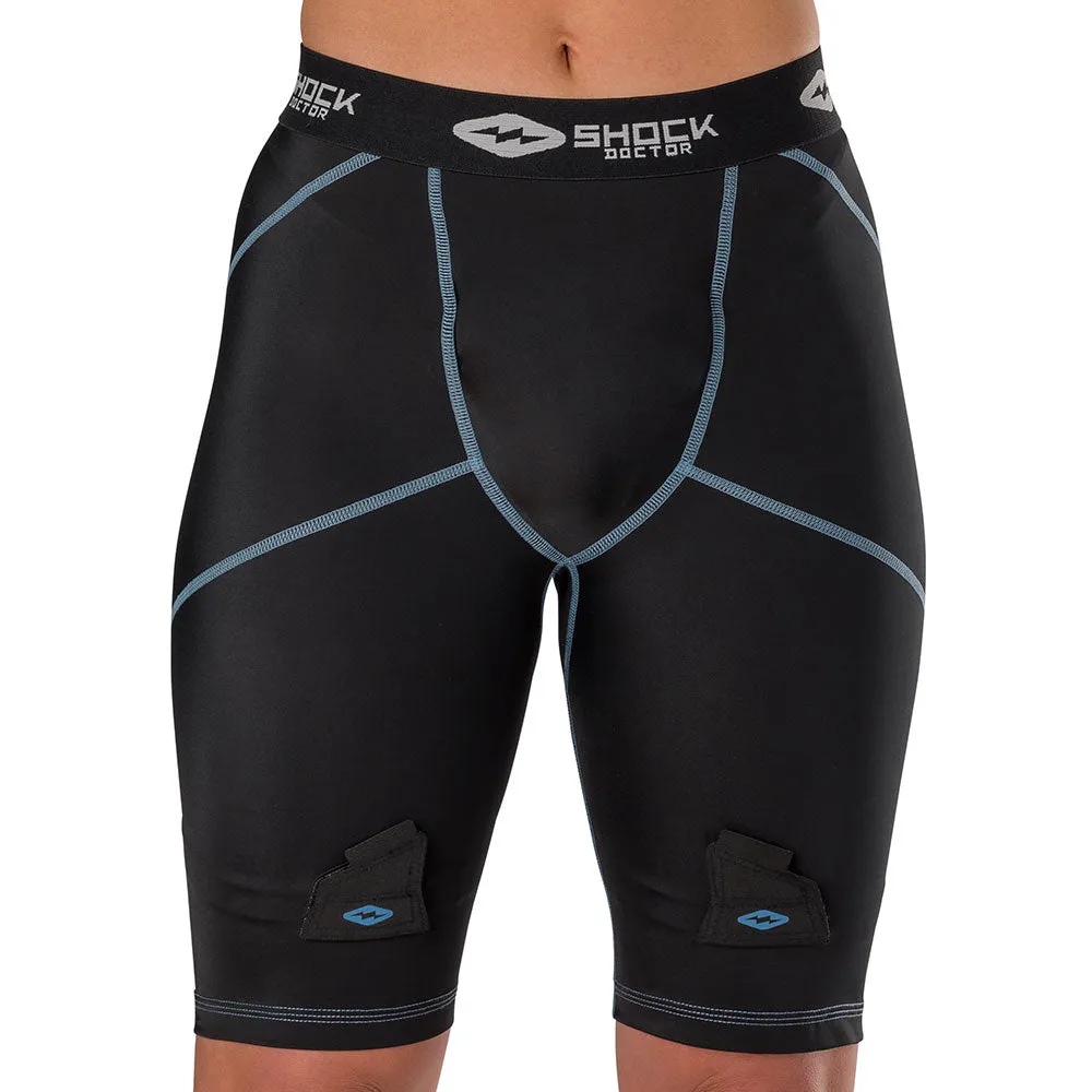 Women's Compression Hockey Short with Pelvic Protector