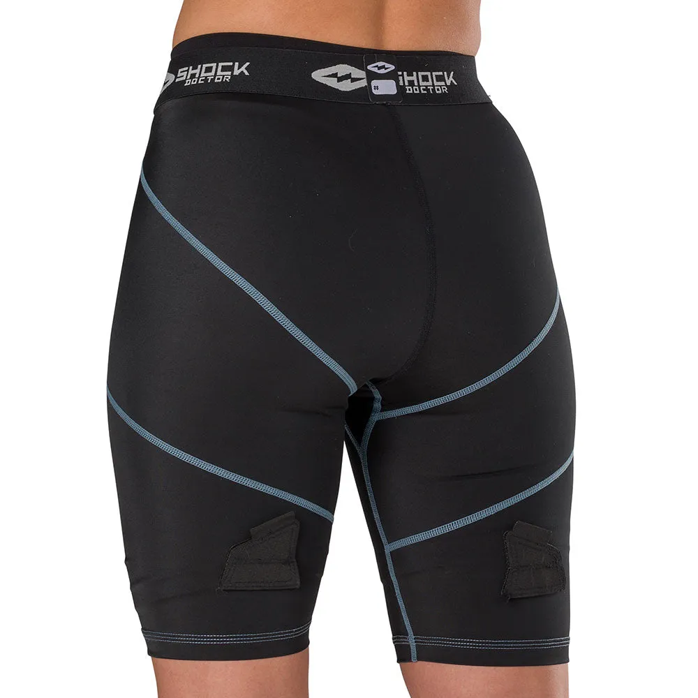 Women's Compression Hockey Short with Pelvic Protector