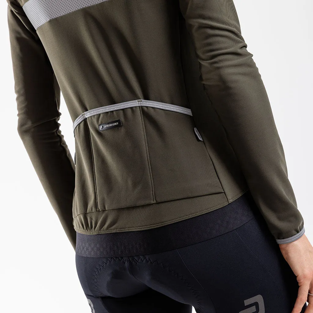 Women's Faro Cycling Jacket (Olive)