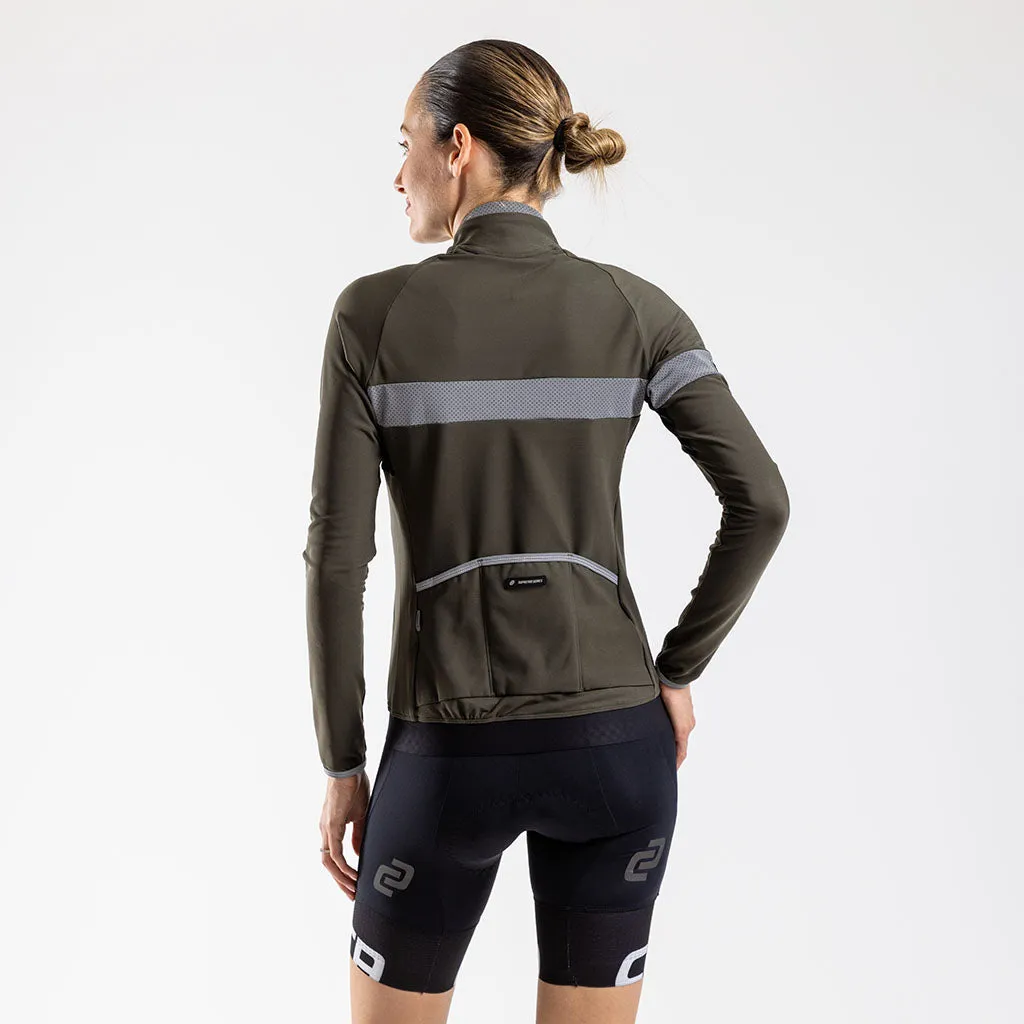 Women's Faro Cycling Jacket (Olive)